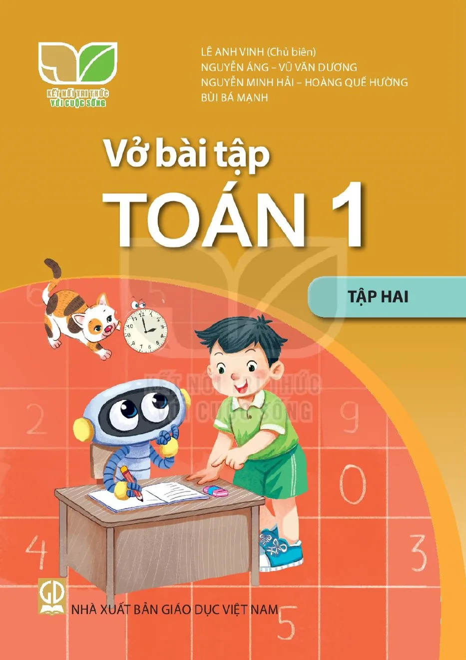 Bìa sách Toán Tập 2 Lớp 1