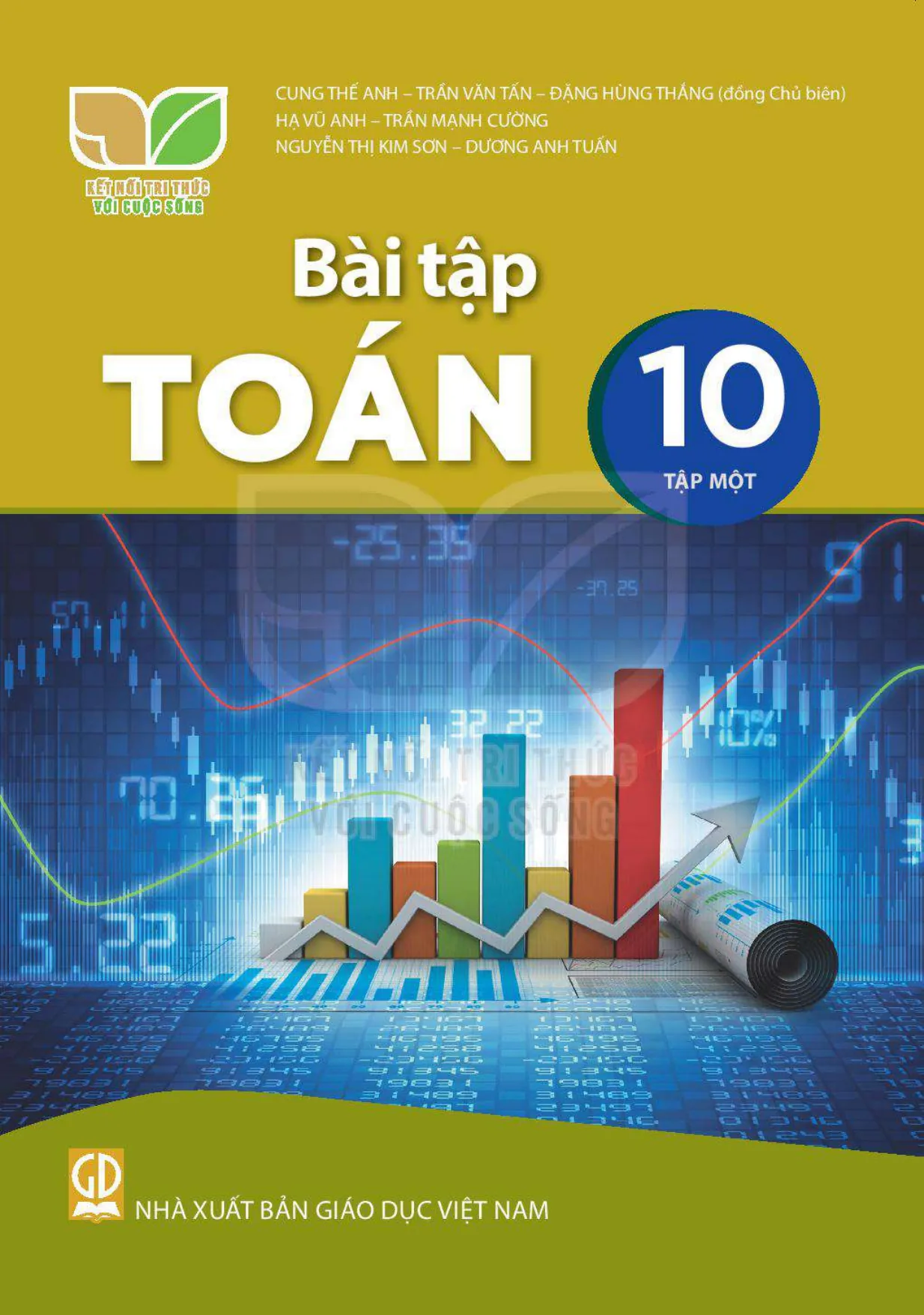 Bìa sách Toán Tập 1 Lớp 10
