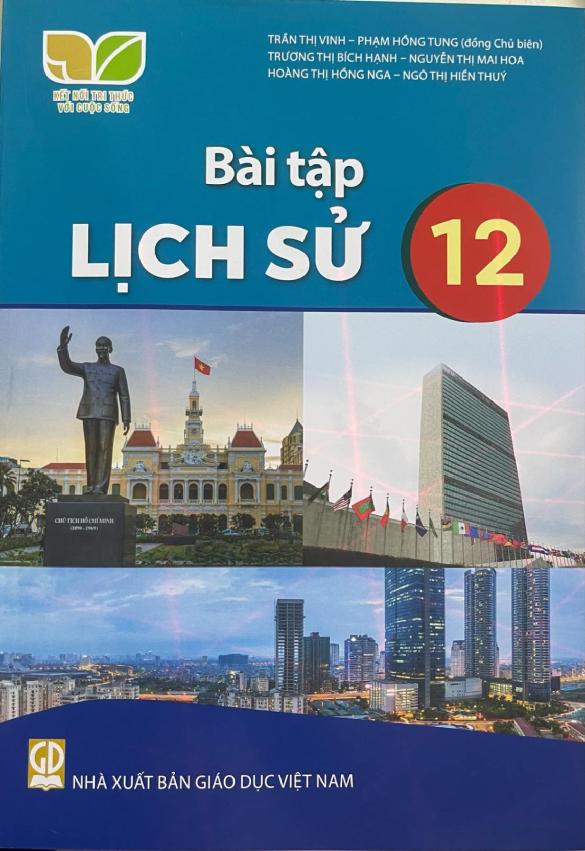 Bìa sách Lịch Sử Lớp 12