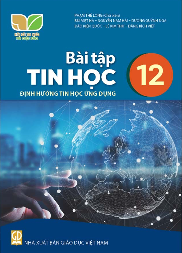 Bìa sách Tin Học Lớp 12