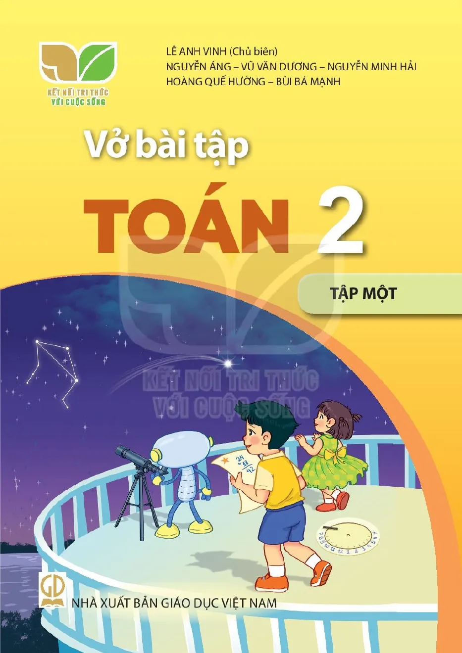Bìa sách Toán Tập 1 Lớp 2