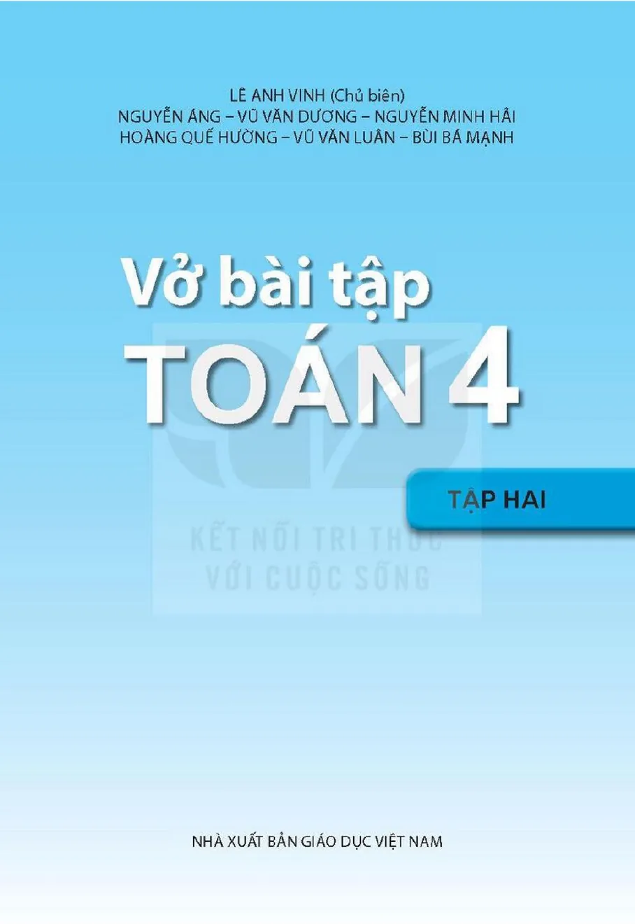 Bìa sách Toán Tập 2 Lớp 4